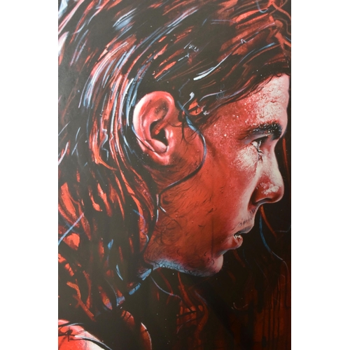 575 - ZINSKY (BRITISH CONTEMPORARY) 'RAFA NADAL', a signed artist proof edition print, depicting a portrai... 