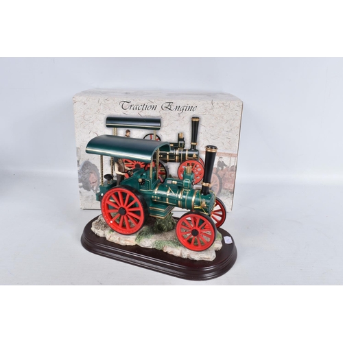 46 - A QUANTITY OF ASSORTED TRACTION ENGINE AND STEAM ROLLER MODELS, boxed Leonardo Collection static res... 