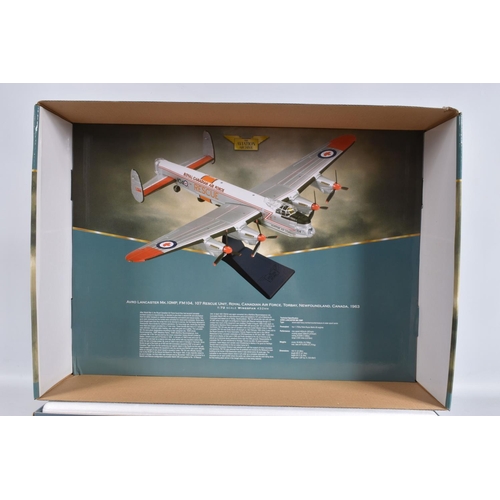 48 - A BOXED CORGI AVIATION ARCHIVE MILITARY AIR POWER ARVO LANCASTER MK.1OMP, FM104 1:72 MODEL AIRCRAFT,... 