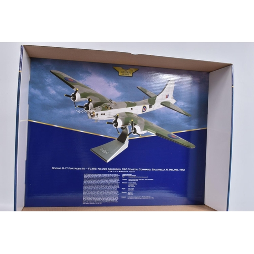 52 - A BOXED LIMITED EDITION CORGI AVIATION ARCHIVE WORLD WAR II EUROPE & AFRICA BOEING B-17 FORTRESS IIA... 