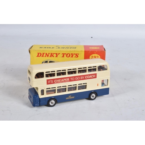 57 - A BOXED METOSUL LEYLAND ATLANTEAN DOUBLE DECKER BUS, No.34, S.M.C. yellow and white livery, appears ... 