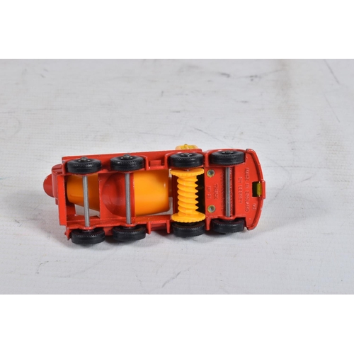 59 - FOUR BOXED MATCHBOX SUPERFAST DIE-CAST MODEL HEAVY VEHICLES, to include a PipeTruck no.10, orange bo... 