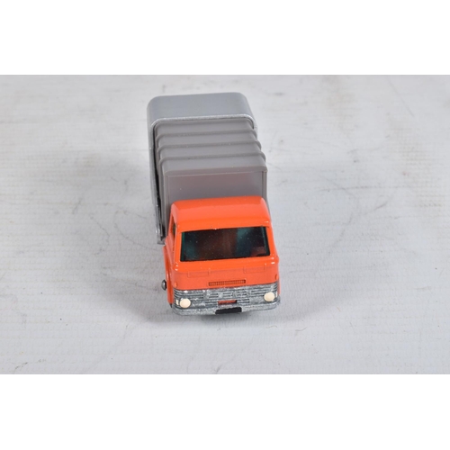 60 - FOUR BOXED MATCHBOX SERIES DIE-CAST MODEL VEHICLES, the first is a Ford Refuse Truck no.7, red body ... 