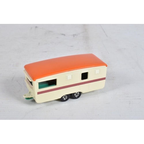 61 - FIVE BOXED MATCHBOX SUPERFAST DIE-CAST MODELS, the first a Leyland Petrol Tanker no.32, green body w... 