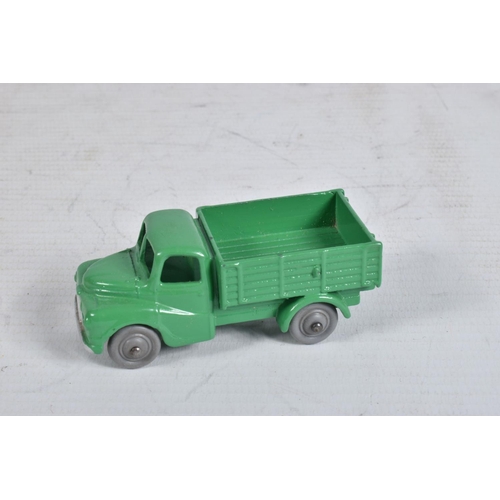 62 - FOUR BOXED DUBLO DINKY DIECAST VEHICLES, Austin Lorry, No.064, Bedford Flat Truck, No.066, A.E.C. Me... 