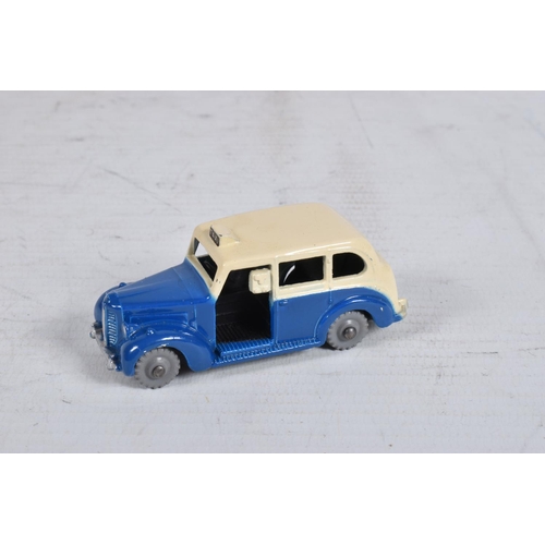 64 - FOUR BOXED DUBLO DINKY DIECAST VEHICLES, Austin Lorry, No.064, Austin Taxi, No.067, A.E.C. Mercury S... 