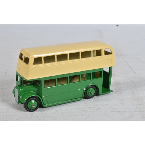 67 - A QUANTITY OF REPAINTED AND RESTORED DINKY TOYS BUSES AND COACHES, examples of 29c with second type ... 