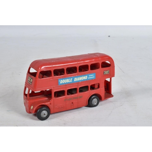 67 - A QUANTITY OF REPAINTED AND RESTORED DINKY TOYS BUSES AND COACHES, examples of 29c with second type ... 