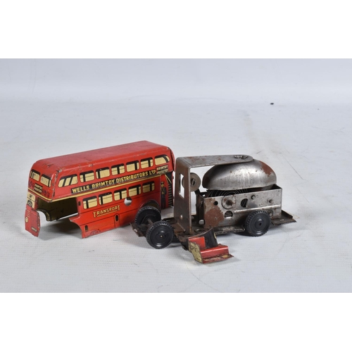 67 - A QUANTITY OF REPAINTED AND RESTORED DINKY TOYS BUSES AND COACHES, examples of 29c with second type ... 