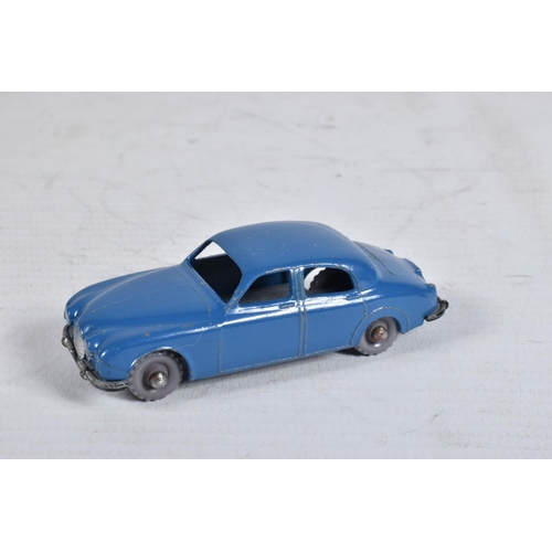 69 - THREE MATCHBOX SERIES MODEL VEHICLES, to include a 'E' Type Jaguar no.32, in metallic red, wear to t... 