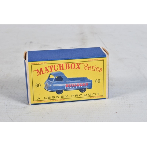 73 - SEVEN BOXED MATCHBOX DIE-CAST MODELS, the first is a Long Distance Coach no.40 in metallic blue, bla... 