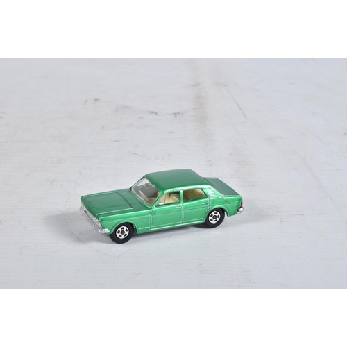 75 - ELEVEN BOXED MATCHBOX DIE-CAST VEHICLES AND ONE EMPTY BOX, the first is a Superfast Ford Zodiac MK I... 