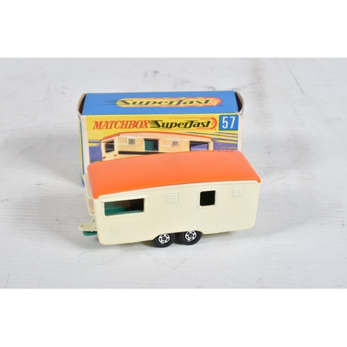 75 - ELEVEN BOXED MATCHBOX DIE-CAST VEHICLES AND ONE EMPTY BOX, the first is a Superfast Ford Zodiac MK I... 