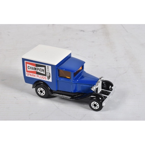 75 - ELEVEN BOXED MATCHBOX DIE-CAST VEHICLES AND ONE EMPTY BOX, the first is a Superfast Ford Zodiac MK I... 