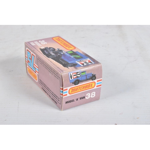 75 - ELEVEN BOXED MATCHBOX DIE-CAST VEHICLES AND ONE EMPTY BOX, the first is a Superfast Ford Zodiac MK I... 