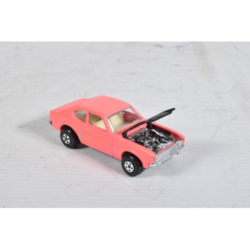 75 - ELEVEN BOXED MATCHBOX DIE-CAST VEHICLES AND ONE EMPTY BOX, the first is a Superfast Ford Zodiac MK I... 