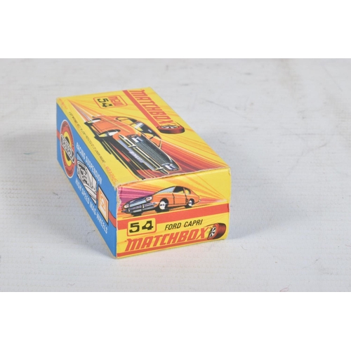 75 - ELEVEN BOXED MATCHBOX DIE-CAST VEHICLES AND ONE EMPTY BOX, the first is a Superfast Ford Zodiac MK I... 