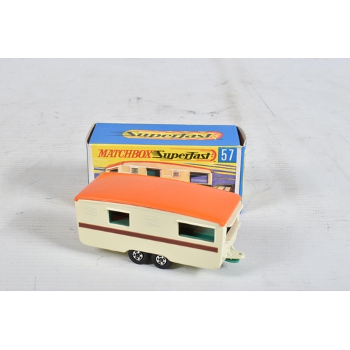 75 - ELEVEN BOXED MATCHBOX DIE-CAST VEHICLES AND ONE EMPTY BOX, the first is a Superfast Ford Zodiac MK I... 