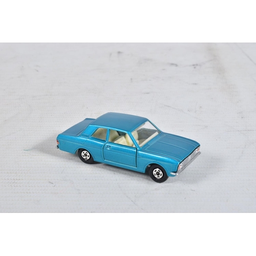 75 - ELEVEN BOXED MATCHBOX DIE-CAST VEHICLES AND ONE EMPTY BOX, the first is a Superfast Ford Zodiac MK I... 