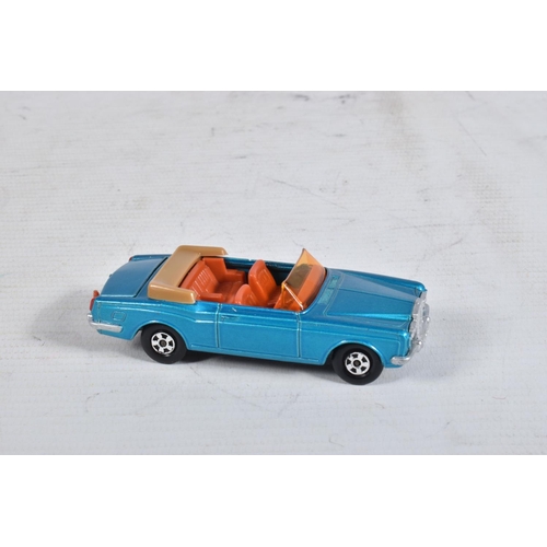 75 - ELEVEN BOXED MATCHBOX DIE-CAST VEHICLES AND ONE EMPTY BOX, the first is a Superfast Ford Zodiac MK I... 