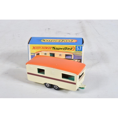 75 - ELEVEN BOXED MATCHBOX DIE-CAST VEHICLES AND ONE EMPTY BOX, the first is a Superfast Ford Zodiac MK I... 