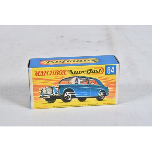 75 - ELEVEN BOXED MATCHBOX DIE-CAST VEHICLES AND ONE EMPTY BOX, the first is a Superfast Ford Zodiac MK I... 