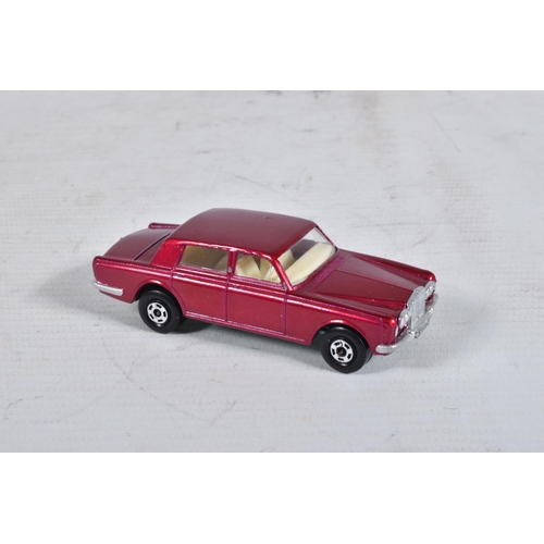 75 - ELEVEN BOXED MATCHBOX DIE-CAST VEHICLES AND ONE EMPTY BOX, the first is a Superfast Ford Zodiac MK I... 