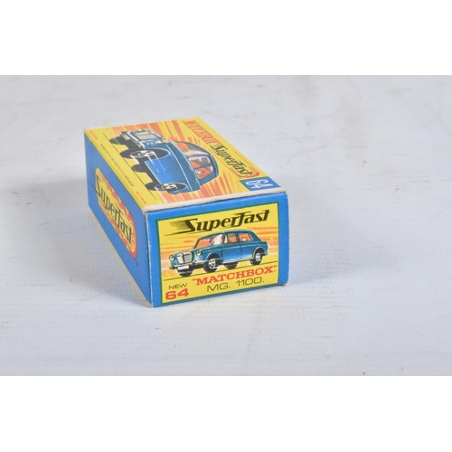 75 - ELEVEN BOXED MATCHBOX DIE-CAST VEHICLES AND ONE EMPTY BOX, the first is a Superfast Ford Zodiac MK I... 