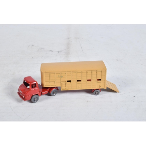 76 - THREE BOXED MATCHBOX SERIES MOKO LESNEY MAJOR PACK DIE-CAST MODEL FARMING VEHICLES, the first a Cata... 