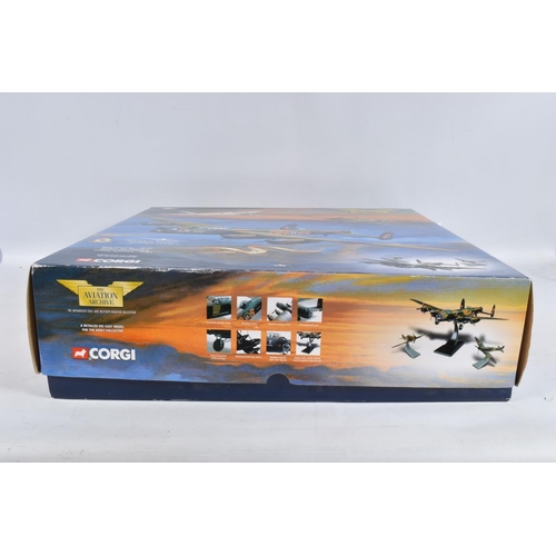 89 - A BOXED LIMITED EDITION CORGI AVIATION ARCHIVE BATTLE OF BRITAIN MEMORIAL FLIGHT 1:72 DIE-CAST MODEL... 