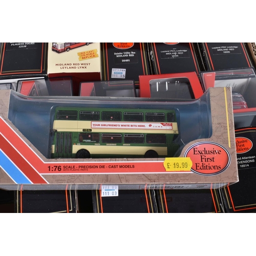 91 - A QUANTITY OF BOXED MODERN BUS AND COACH MODELS, all are models of B.M.M.O. Midland Red or vehicles ... 