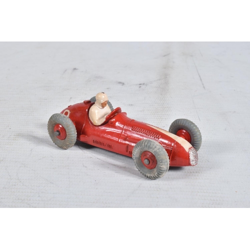 92 - A BOXED DINKY TOYS GIFT SET No.4 'RACING CARS', comprising Alfa Romeo, No.23f, red RN8, Cooper-Brist... 