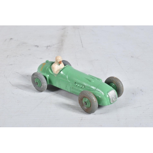 92 - A BOXED DINKY TOYS GIFT SET No.4 'RACING CARS', comprising Alfa Romeo, No.23f, red RN8, Cooper-Brist... 