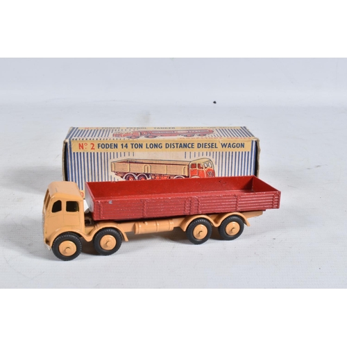 93 - TWO BOXED MORESTONE SERIES FODEN WAGONS, Petrol Tanker, No.1 and Long Distance Wagon, No.2, both com... 