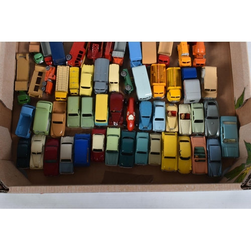 99 - A TRAY OF UNBOXED LESNEY MATCHBOX DIE-CAST MODEL VEHICLES, apporximately 81 in total, various models... 