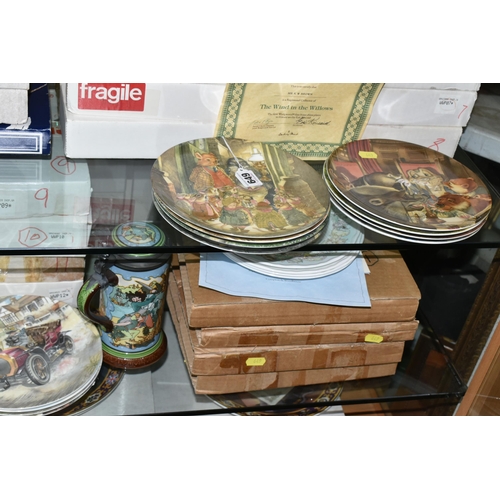 649 - A COLLECTION OF PETER PAN AND WIND IN THE WILLOWS THEMED CERAMICS, comprising a Villeroy & Boch Pete... 