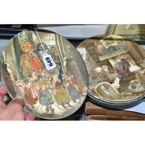 649 - A COLLECTION OF PETER PAN AND WIND IN THE WILLOWS THEMED CERAMICS, comprising a Villeroy & Boch Pete... 