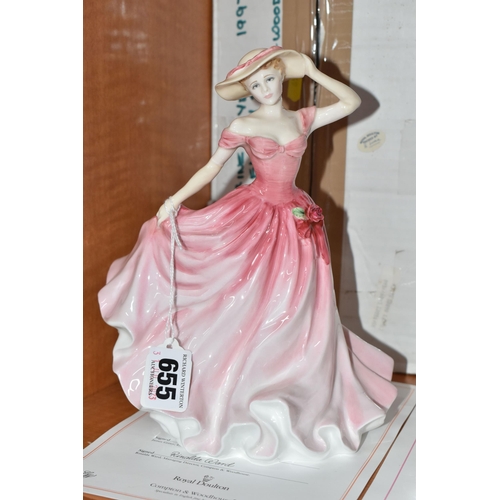 656 - FOUR BOXED ROYAL DOULTON AND COALPORT 'OPERA HEROINES' COLLECTIONS FIGURINES, limited editions for C... 
