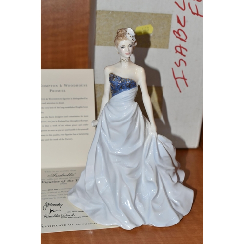 668 - SIX BOXED ROYAL WORCESTER FIGURES OF THE YEAR 1996-2001, comprising 'Grace' 1996, 'Serena' 1997, 'Is... 