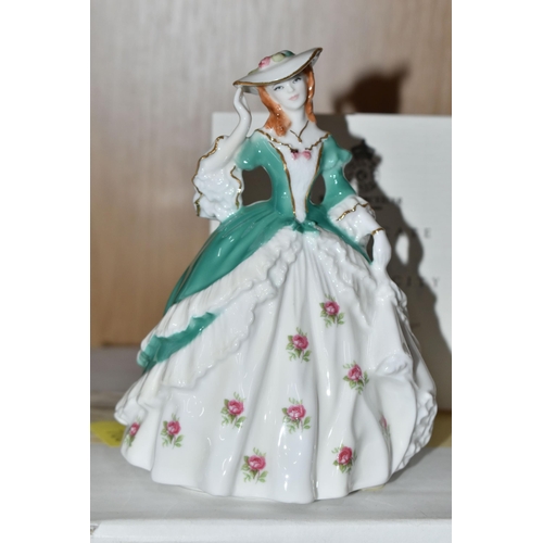 700 - TWELVE BOXED ROYAL WORCESTER LIMITED EDITION 'THE FASHIONABLE VICTORIANS' FIGURINES, for Compton & W... 