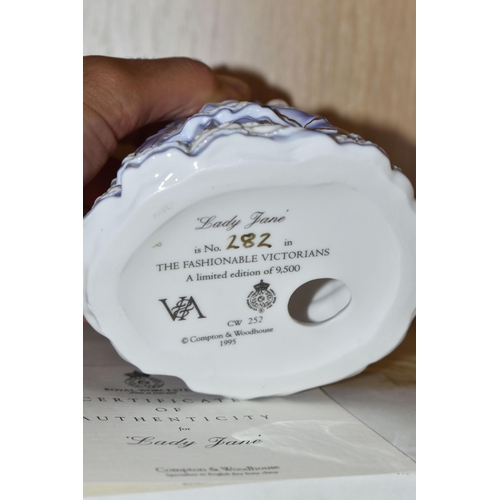 700 - TWELVE BOXED ROYAL WORCESTER LIMITED EDITION 'THE FASHIONABLE VICTORIANS' FIGURINES, for Compton & W... 