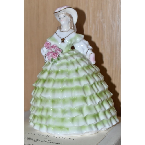 700 - TWELVE BOXED ROYAL WORCESTER LIMITED EDITION 'THE FASHIONABLE VICTORIANS' FIGURINES, for Compton & W... 