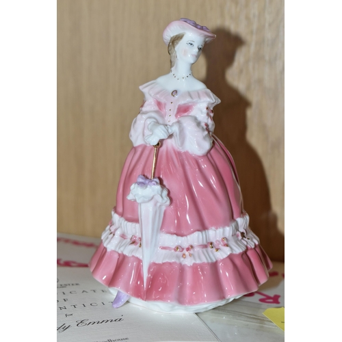 700 - TWELVE BOXED ROYAL WORCESTER LIMITED EDITION 'THE FASHIONABLE VICTORIANS' FIGURINES, for Compton & W... 