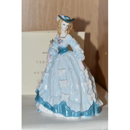 700 - TWELVE BOXED ROYAL WORCESTER LIMITED EDITION 'THE FASHIONABLE VICTORIANS' FIGURINES, for Compton & W... 