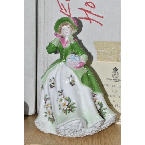 701 - TWELVE BOXED ROYAL WORCESTER 'SWEET POSY' FIGURES, comprising Sweet Rose, Sweet Forget Me Not, Sweet... 