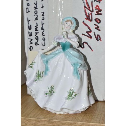 701 - TWELVE BOXED ROYAL WORCESTER 'SWEET POSY' FIGURES, comprising Sweet Rose, Sweet Forget Me Not, Sweet... 