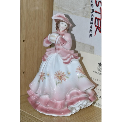 701 - TWELVE BOXED ROYAL WORCESTER 'SWEET POSY' FIGURES, comprising Sweet Rose, Sweet Forget Me Not, Sweet... 