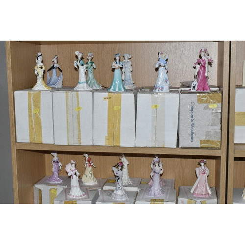 702 - EIGHTEEN BOXED COALPORT 'MY FAIR LADIES' FIGURES, for Compton & Woodhouse comprising Lady Florence, ... 