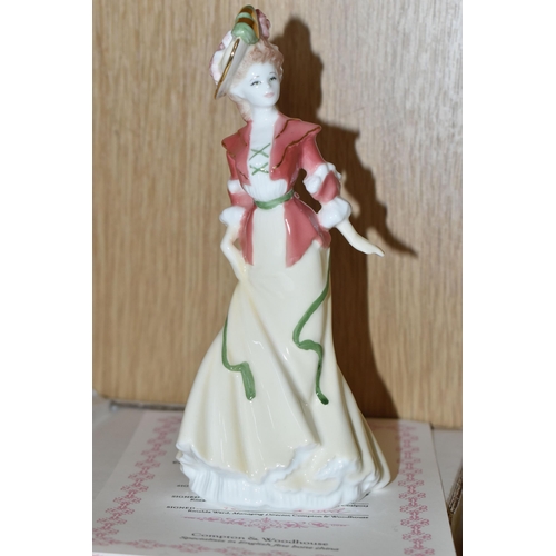 702 - EIGHTEEN BOXED COALPORT 'MY FAIR LADIES' FIGURES, for Compton & Woodhouse comprising Lady Florence, ... 
