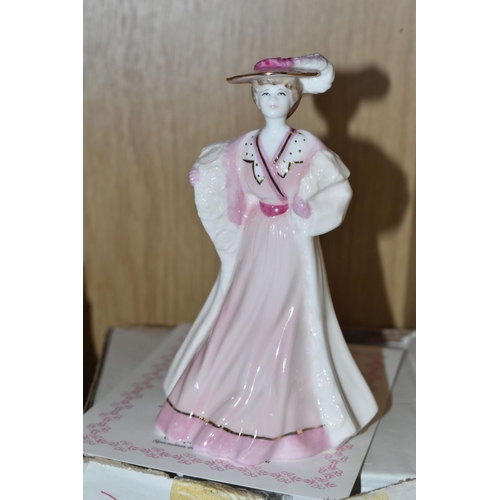 702 - EIGHTEEN BOXED COALPORT 'MY FAIR LADIES' FIGURES, for Compton & Woodhouse comprising Lady Florence, ... 